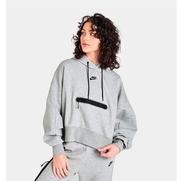 Nike Tech Fleece Heather Grey - Picture 3 of 10